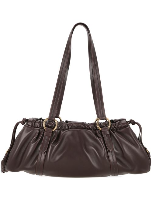 Borsa in pelle bordeaux Miu Miu | 5BG289V-MOO2CSWF0NBL